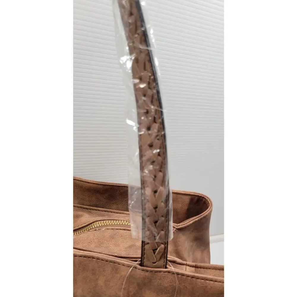 dressbarn brown faux
